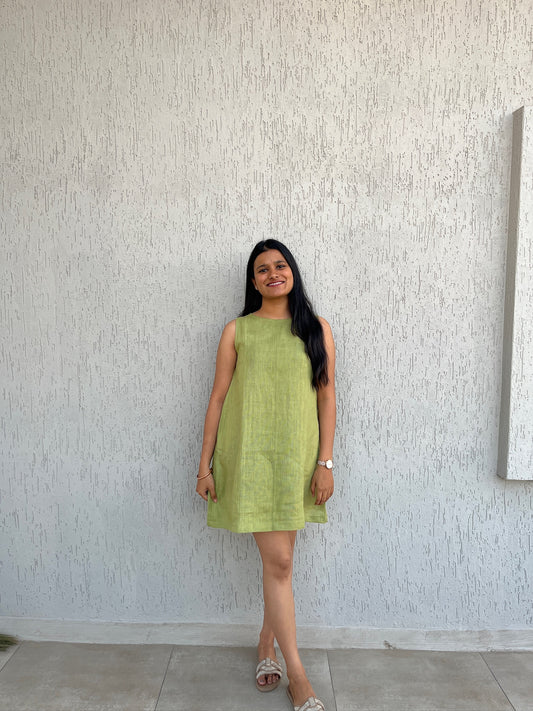 Pistachio Tent Dress