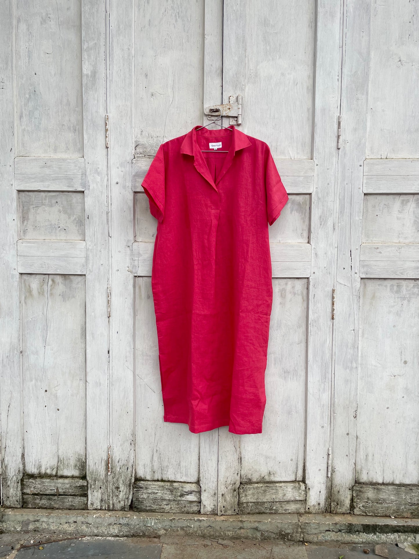 Linen Shirt Dress