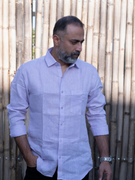 Lilac Men's Shirt