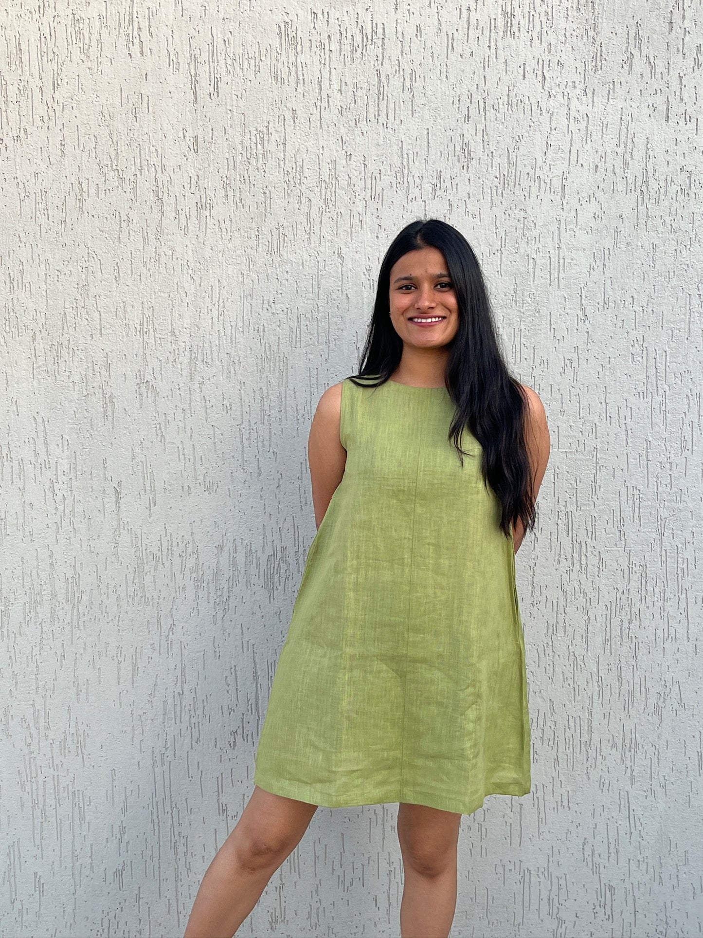 Pistachio Tent Dress