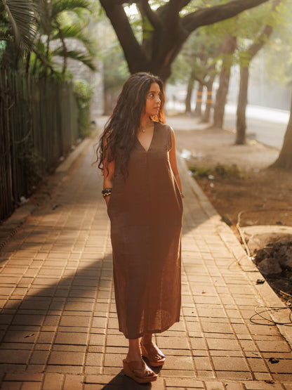Jade Dress - Walnut