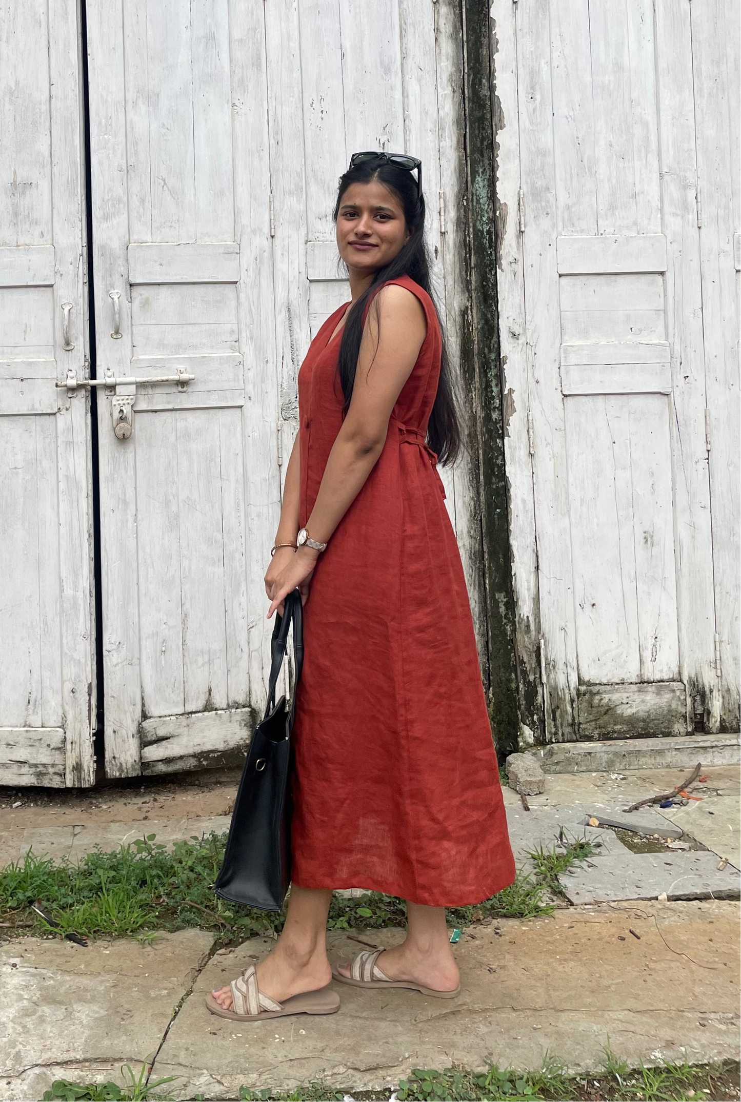 Sarah Linen Dress