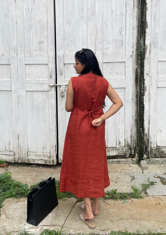 Sarah Linen Dress