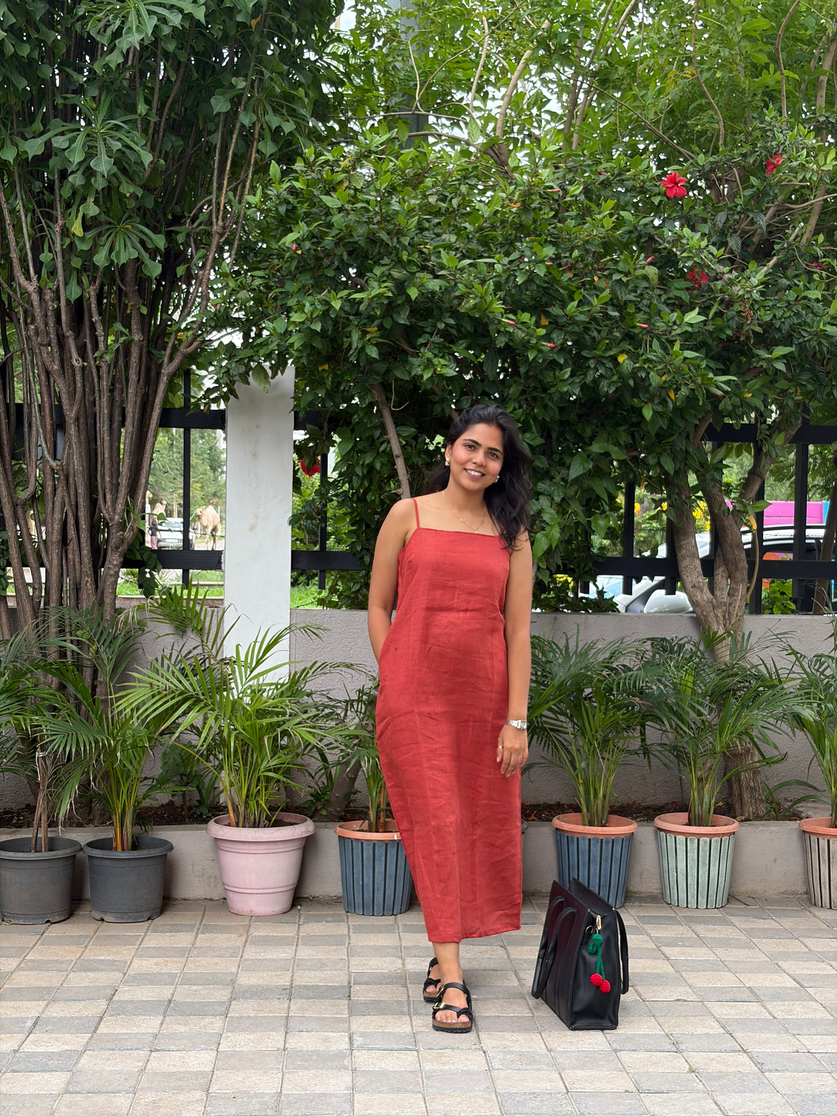 Emma Linen Dress