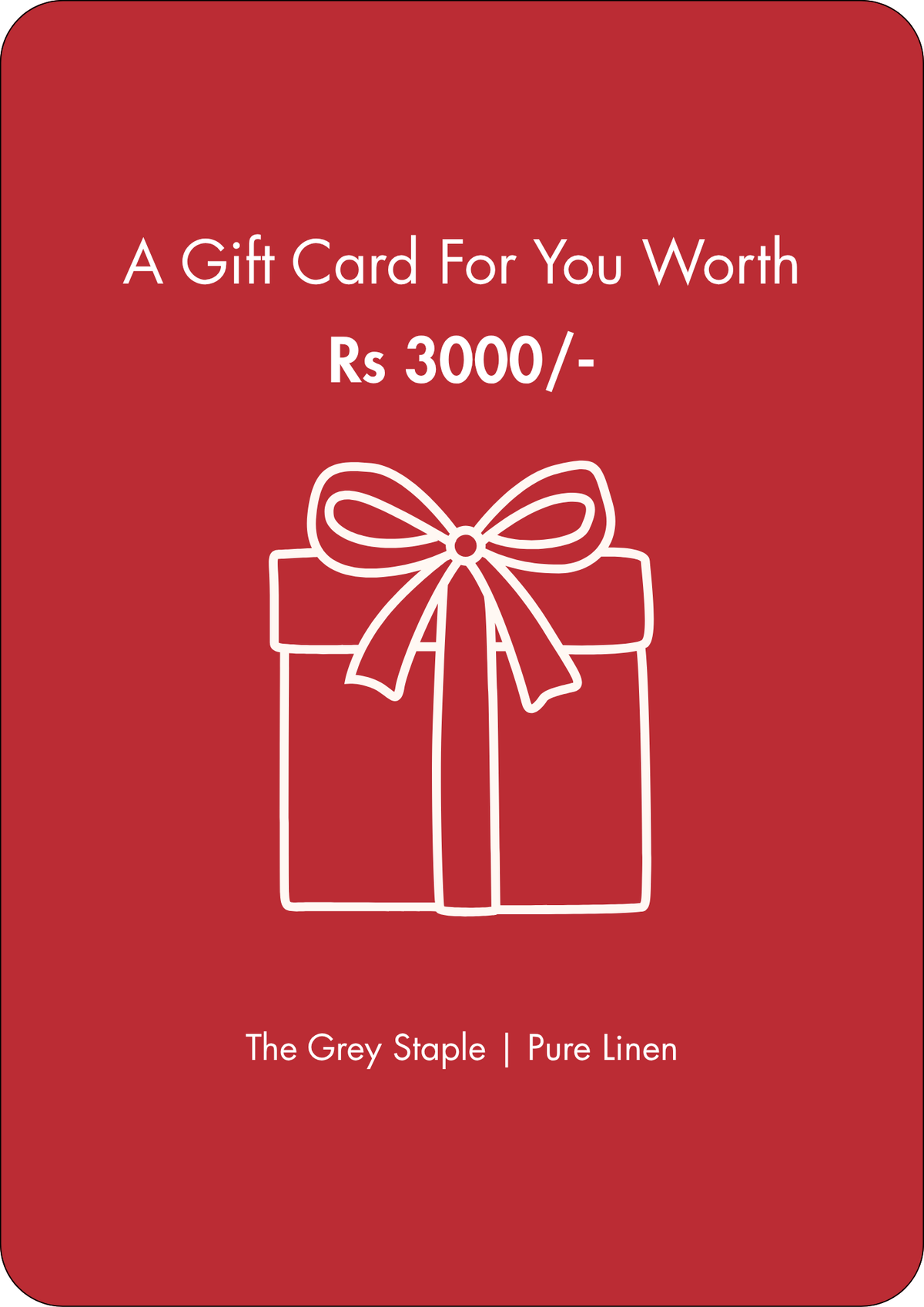 Gift Card | The Grey Staple