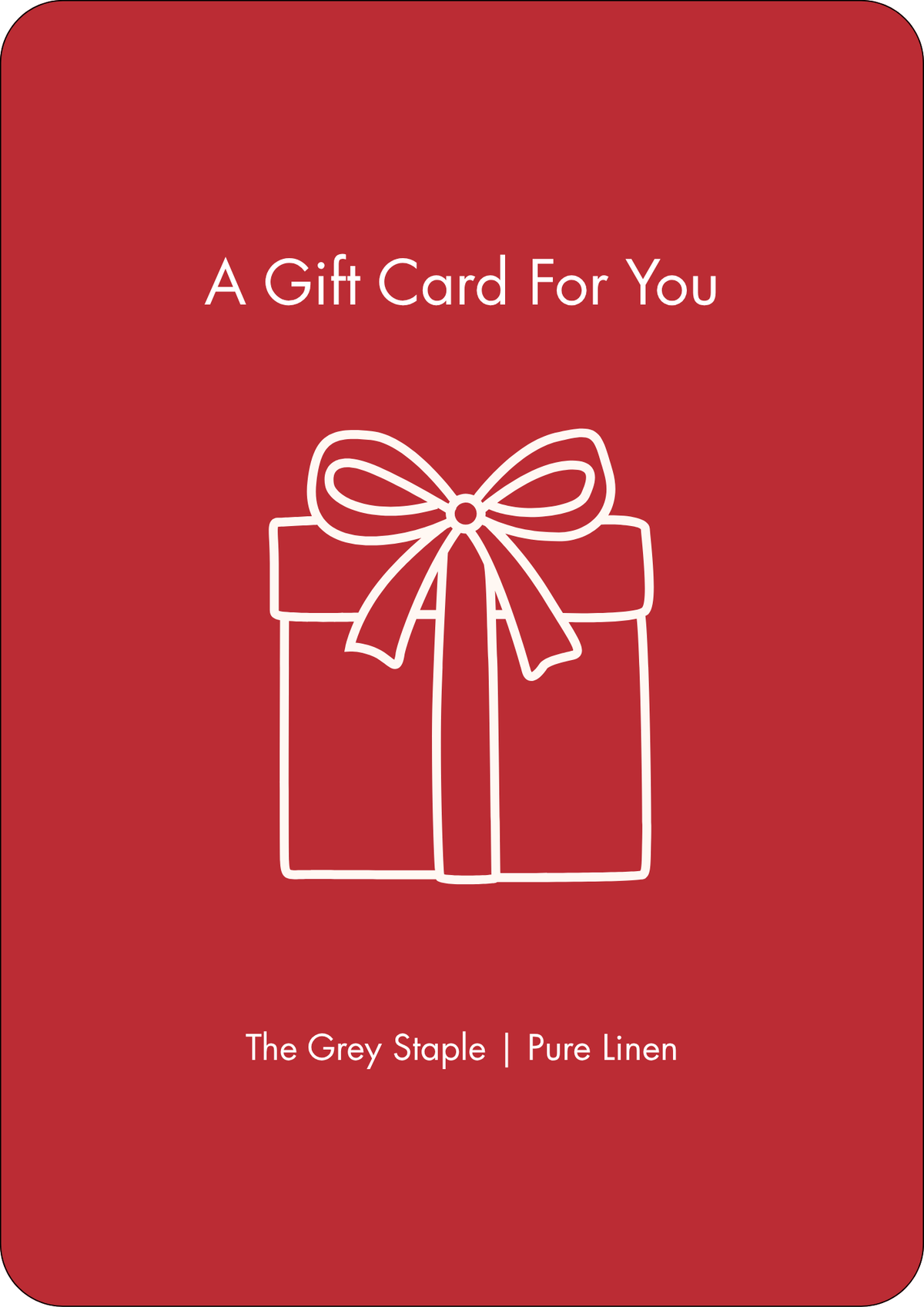 Gift Card | The Grey Staple